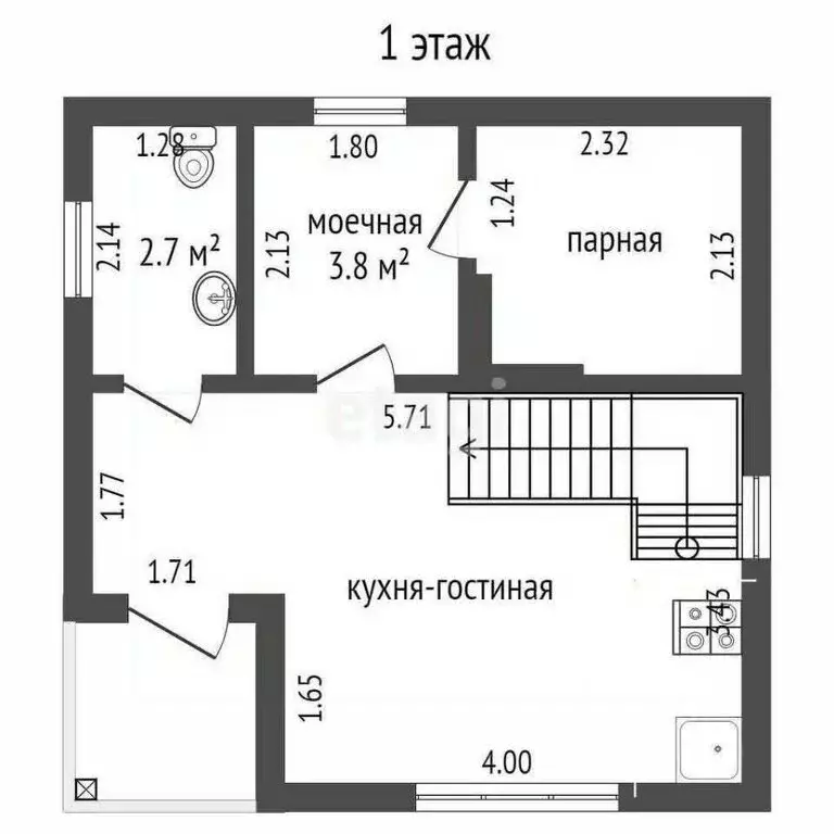 Дом в село Перевалово, КП Лесная поляна (50 м) - Фото 2