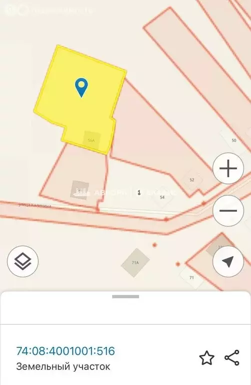 Участок в посёлок железнодорожная станция Джабык, улица Калинина, 54 ... - Фото 1