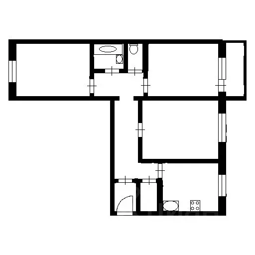 3-к кв. Свердловская область, Ирбит ул. Маршала Жукова, 13 (65.0 м) - Фото 1