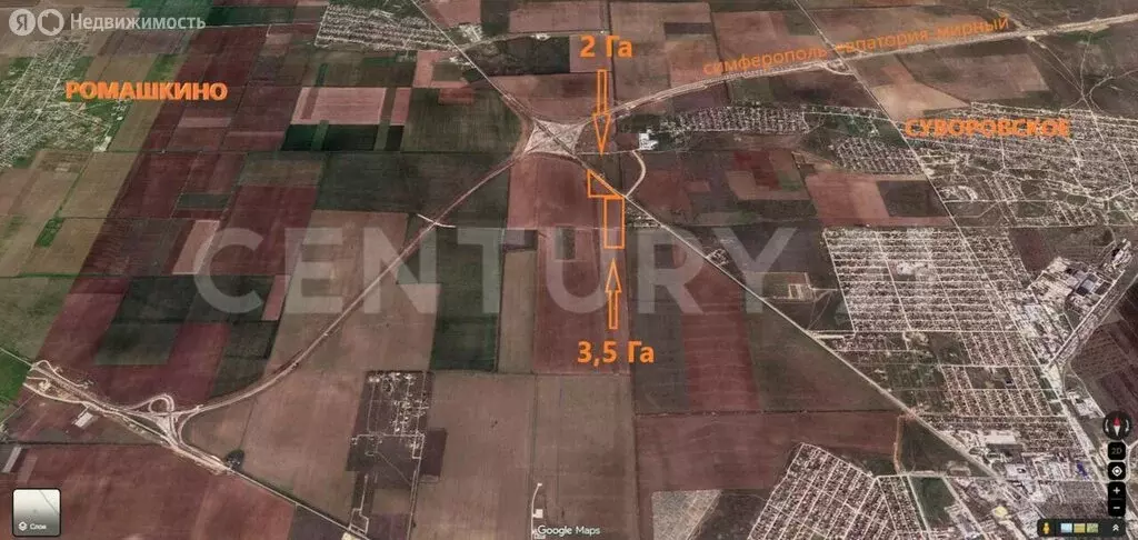 Участок в Сакский район, село Уютное (2 м) - Фото 2