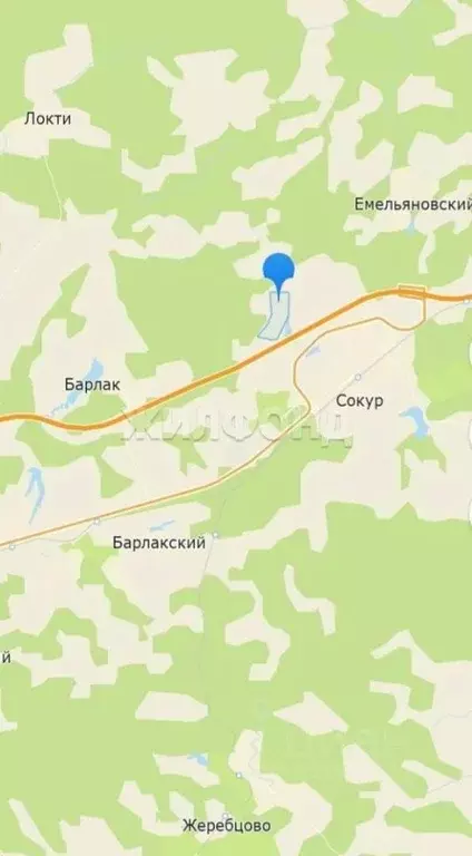 Участок в Новосибирская область, Мошковский район, Недача кп  (11.0 ... - Фото 0