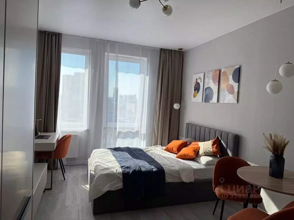 Студия Москва Новоостаповская ул., 20 (24.0 м) - Фото 1