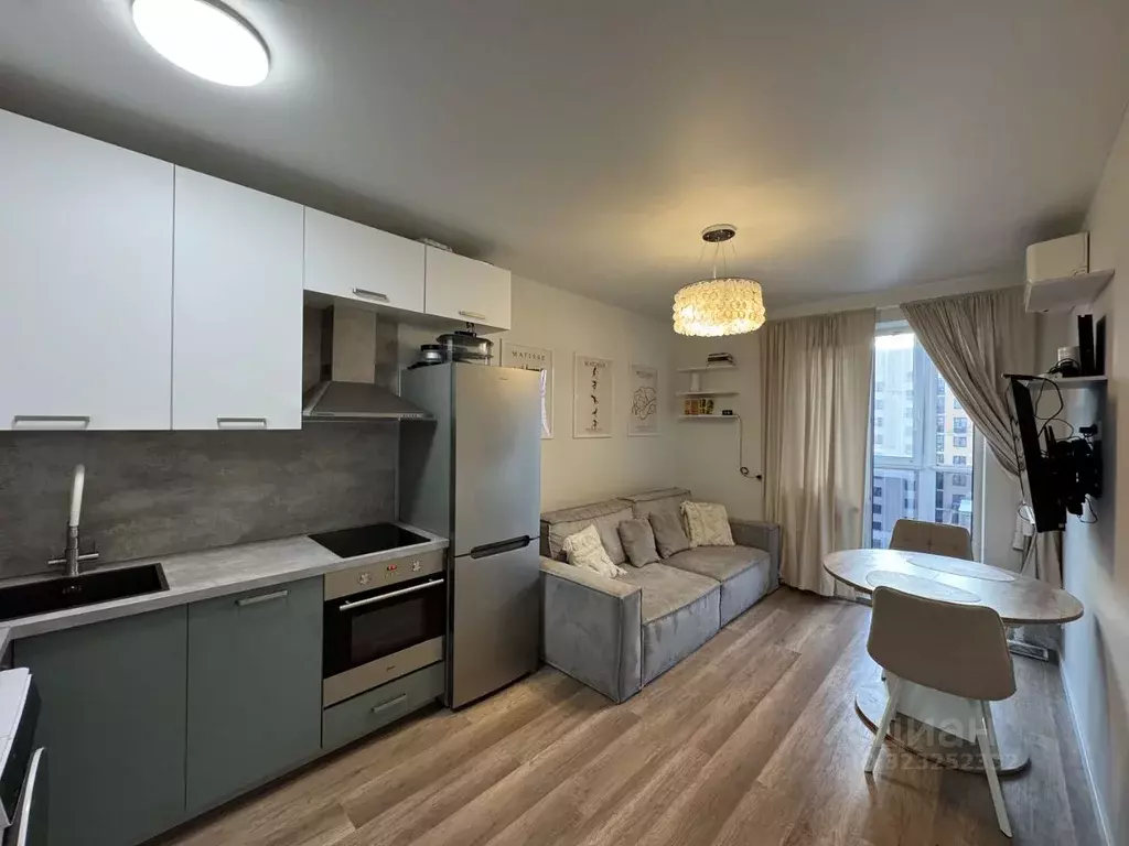 1-к кв. Москва ул. Юлиана Семенова, 8к2 (34.0 м) - Фото 1