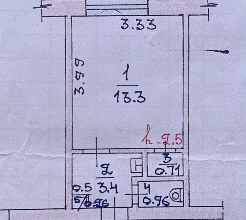 1-к кв. Мордовия, Саранск ул. Анны Лусс, 3Б (18.0 м) - Фото 0