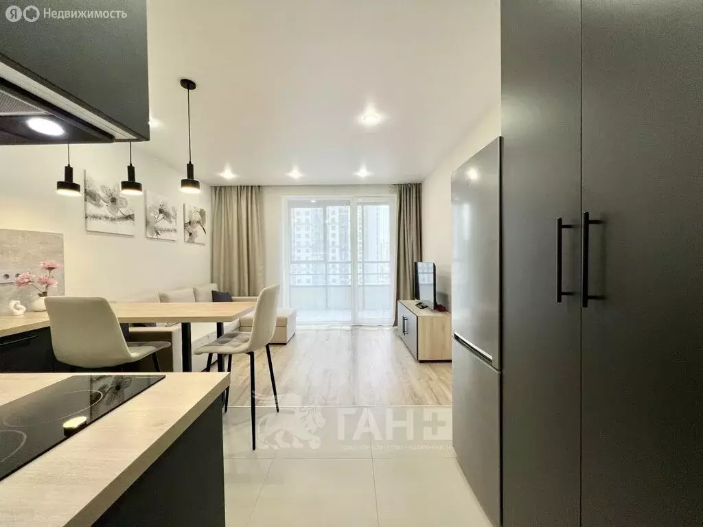 Квартира-студия: посёлок Шушары, Новгородский проспект, 2к3 (27.95 м) - Фото 1