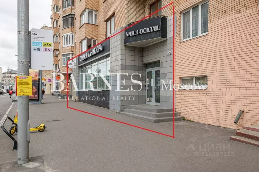Помещение свободного назначения в Москва ул. Грузинский Вал, 14 (273 ... - Фото 0