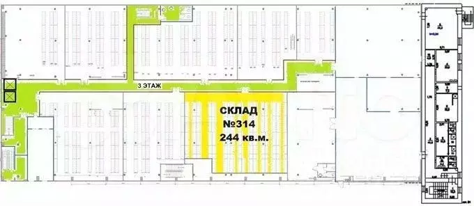 Склад в Московская область, Котельники Ковровый мкр, 37 (244 м) - Фото 1