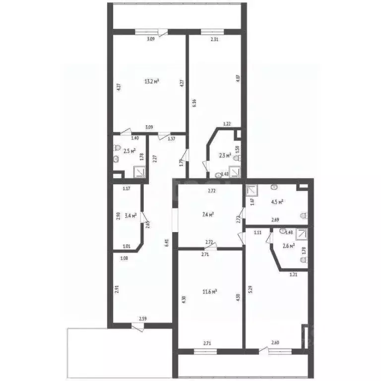 Помещение свободного назначения в Ямало-Ненецкий АО, Тарко-Сале ... - Фото 1