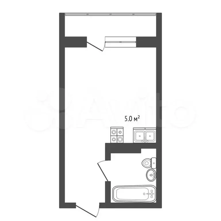 Квартира-студия, 20 м, 12/19 эт. - Фото 0