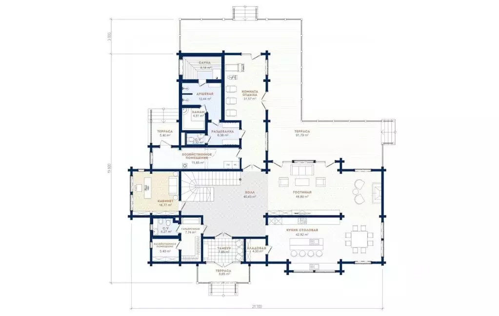 Дом в Ленинградская область, Всеволожский район, Куйвозовское с/пос, ... - Фото 2