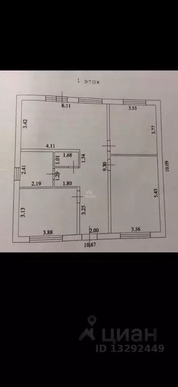 Дом в Воронежская область, с. Новая Усмань ул. Кулибина, 128 (91 м) - Фото 1