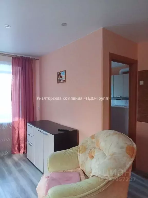 1-к кв. Хабаровский край, Хабаровск ул. Бондаря, 15 (34.0 м) - Фото 2