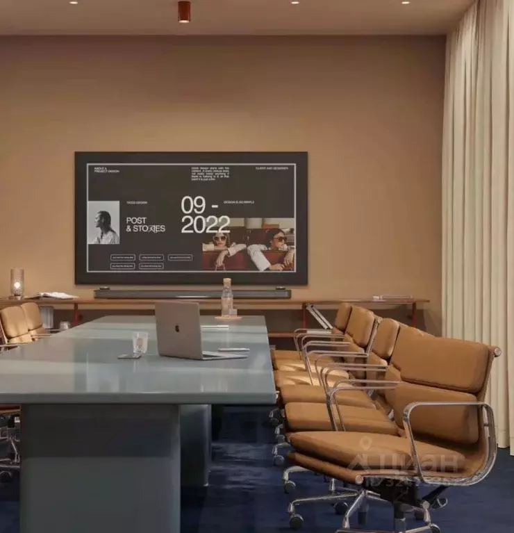 Офис в Санкт-Петербург Октябрьская наб., 34к4литАС (478 м) - Фото 1