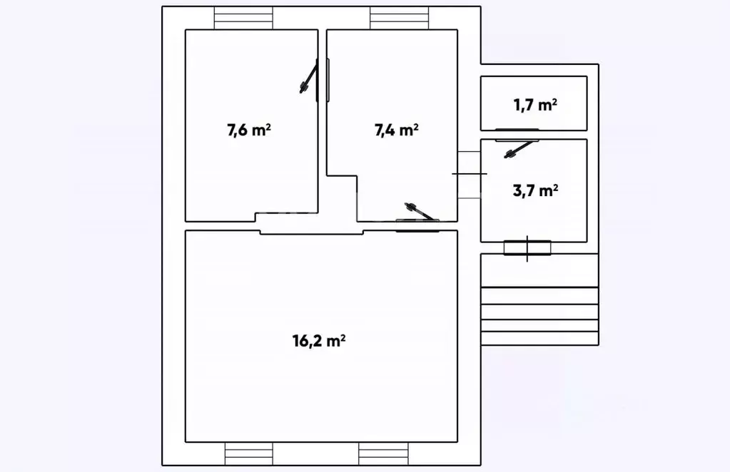 Дом в Севастополь с. Передовое, ул. Приклубная, 15 (41 м) - Фото 2