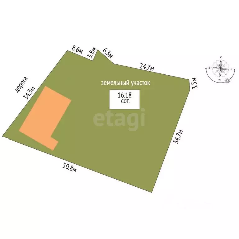 Дом в Саха (Якутия), Якутск Хатын-Юряхское шоссе, 6-й км, 1/2 (297 м) - Фото 2