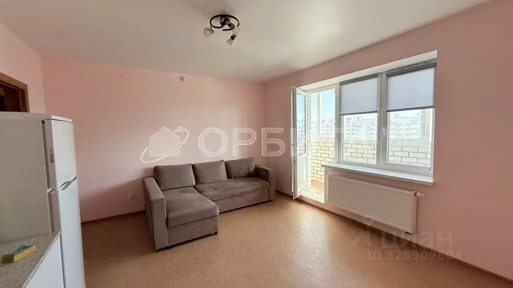 Студия Тюменская область, Тюмень Кремлевская ул., 112к4 (26.3 м) - Фото 2