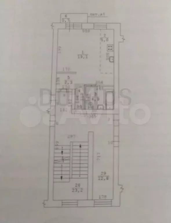 Квартира-студия, 32,8 м, 2/3 эт. - Фото 0