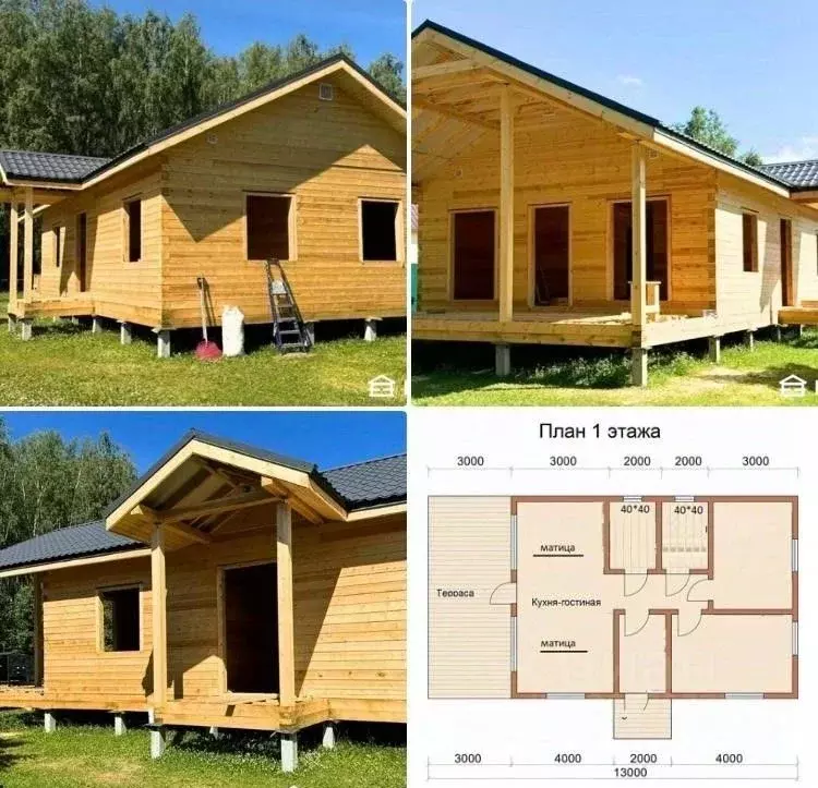 Дом в Тверская область, Калининский муниципальный округ, д. Погорелово ... - Фото 1