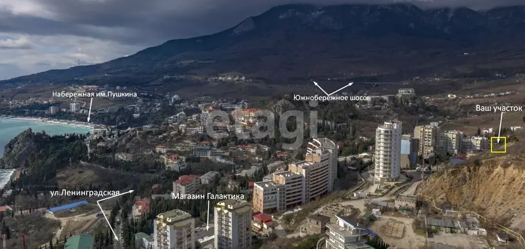 Участок в Крым, Ялта муниципальный округ, Гурзуф пгт  (15.0 сот.) - Фото 0