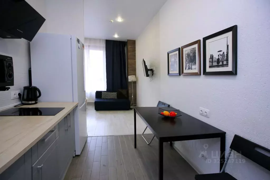 Студия Тюменская область, Тюмень ул. Сакко, 24 (25.0 м) - Фото 2