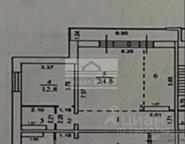 2-к кв. Иркутская область, Иркутск Байкальская ул., 236В/1 (80.0 м) - Фото 1