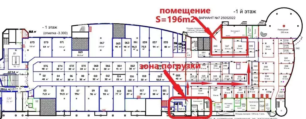 Помещение свободного назначения в Санкт-Петербург Дальневосточный ... - Фото 1
