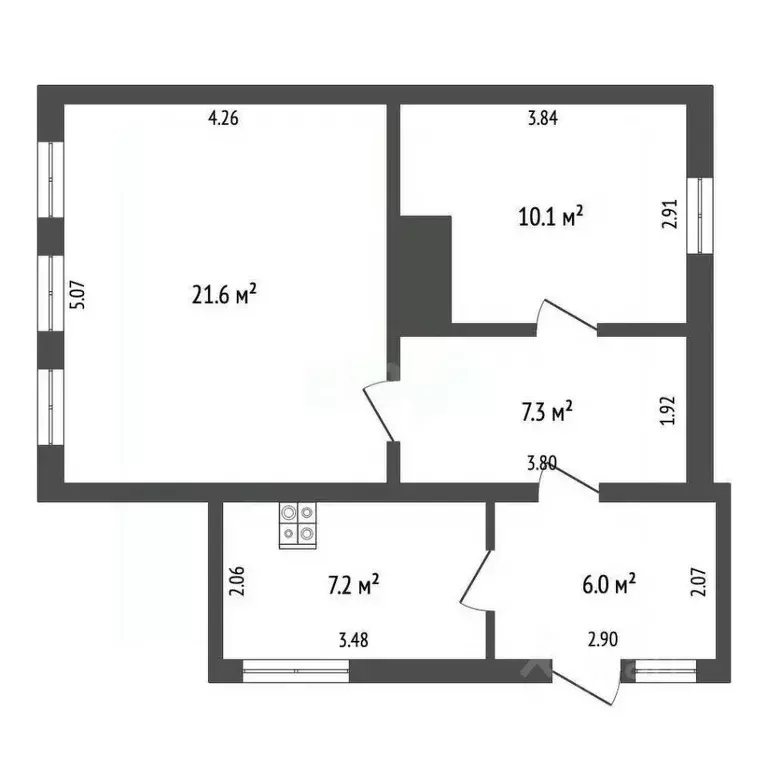 Дом в Белгородская область, Новооскольский муниципальный округ, с. ... - Фото 2