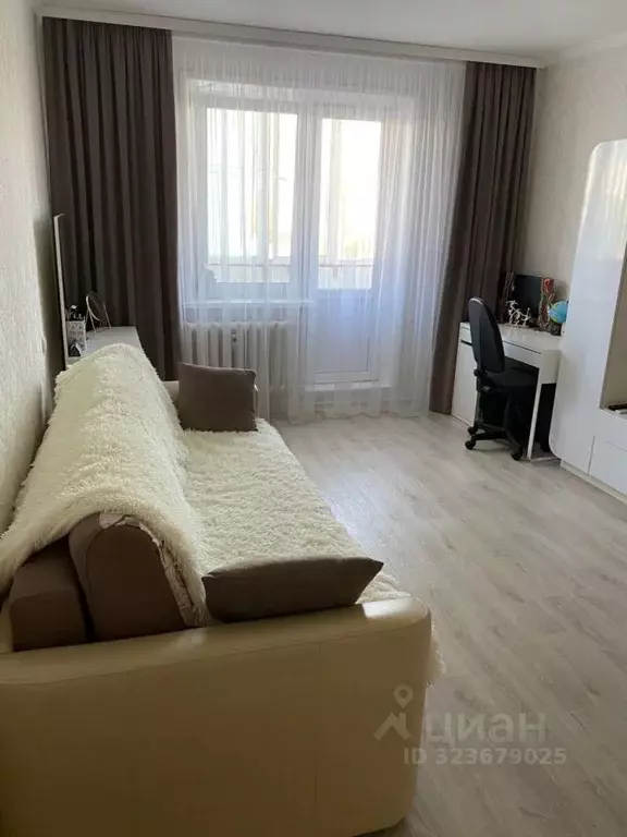 1-к кв. Татарстан, Нижнекамск просп. Мира, 72 (38.5 м) - Фото 2