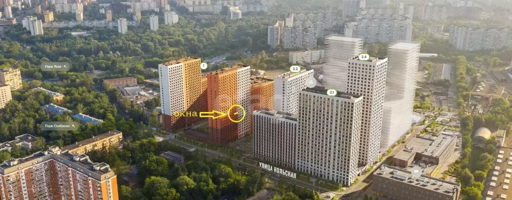 1-к кв. Москва Кольская ул, 8к2 (37.1 м) - Фото 0