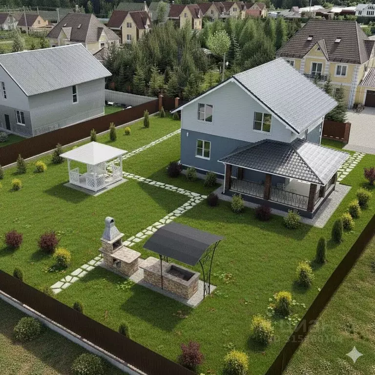 Дом в Калужская область, Жуковский район, Чубарово с/пос, Алешкины ... - Фото 1