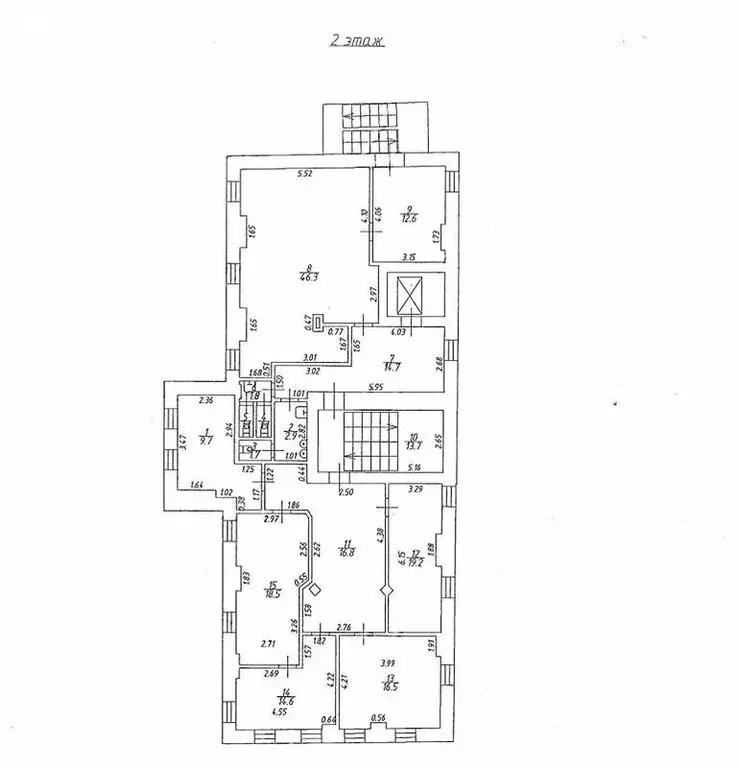 Офис (952 м) - Фото 2