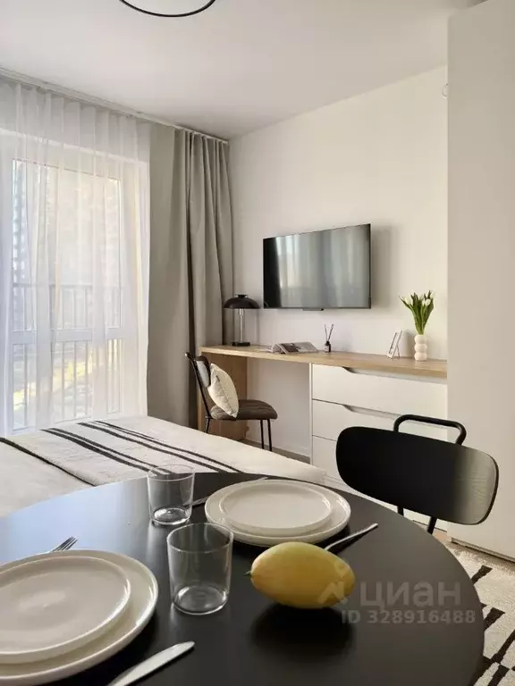 Студия Москва ул. Добролюбова, 8к1 (20.0 м) - Фото 2