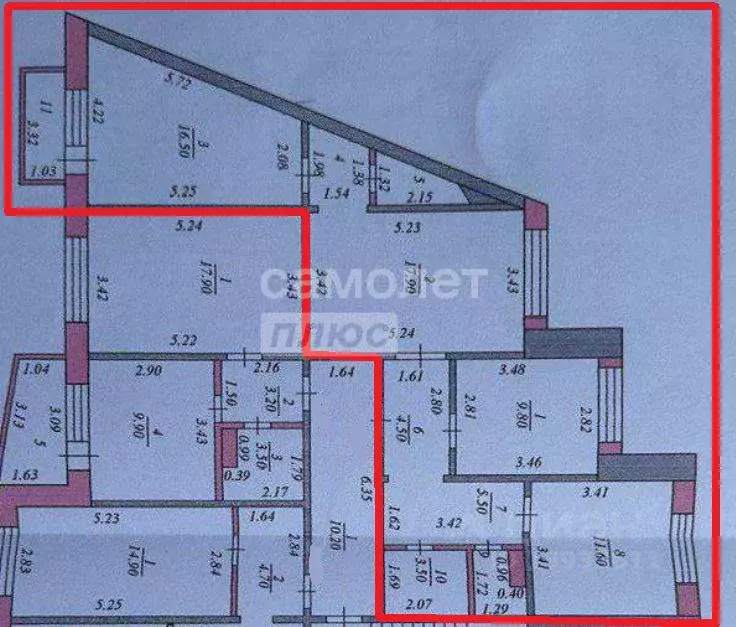 3-к кв. Чувашия, Чебоксары ул. Константина Иванова, 81 (76.5 м) - Фото 1