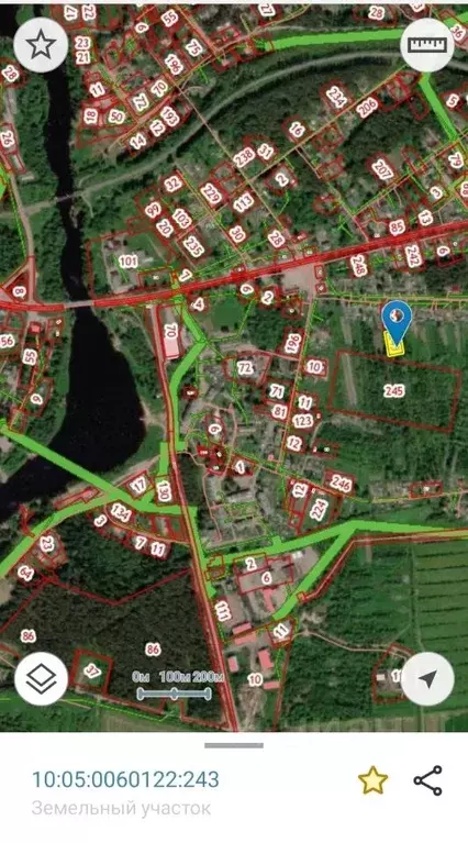 Участок в Карелия, Питкярантский муниципальный округ, пос. Салми  ... - Фото 1