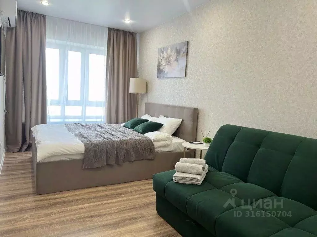 1-к кв. Татарстан, Казань ул. Рихарда Зорге, 11В (38.0 м) - Фото 1