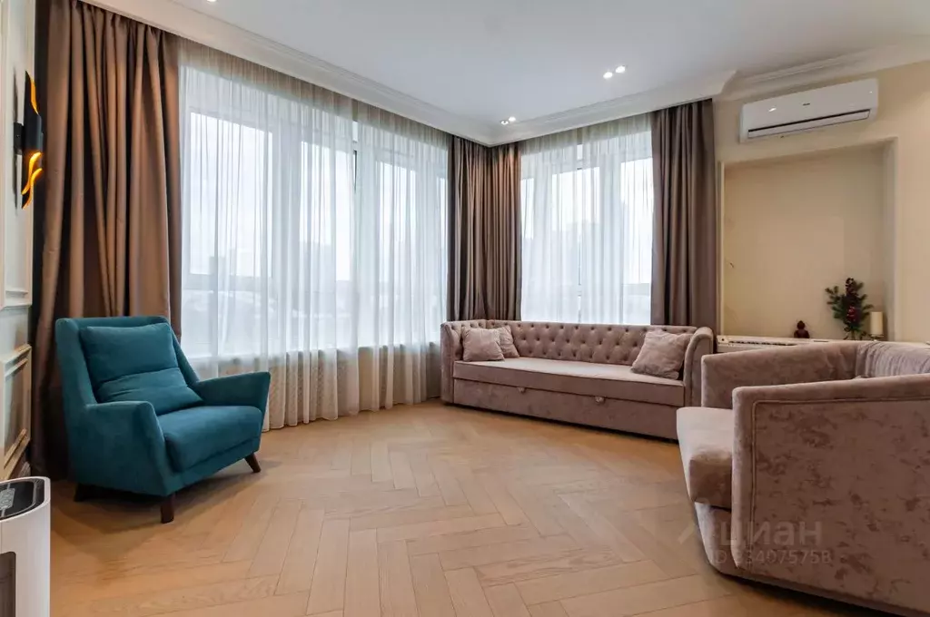 3-к кв. Москва Шелепихинская наб., 34к2зд3 (96.0 м) - Фото 1