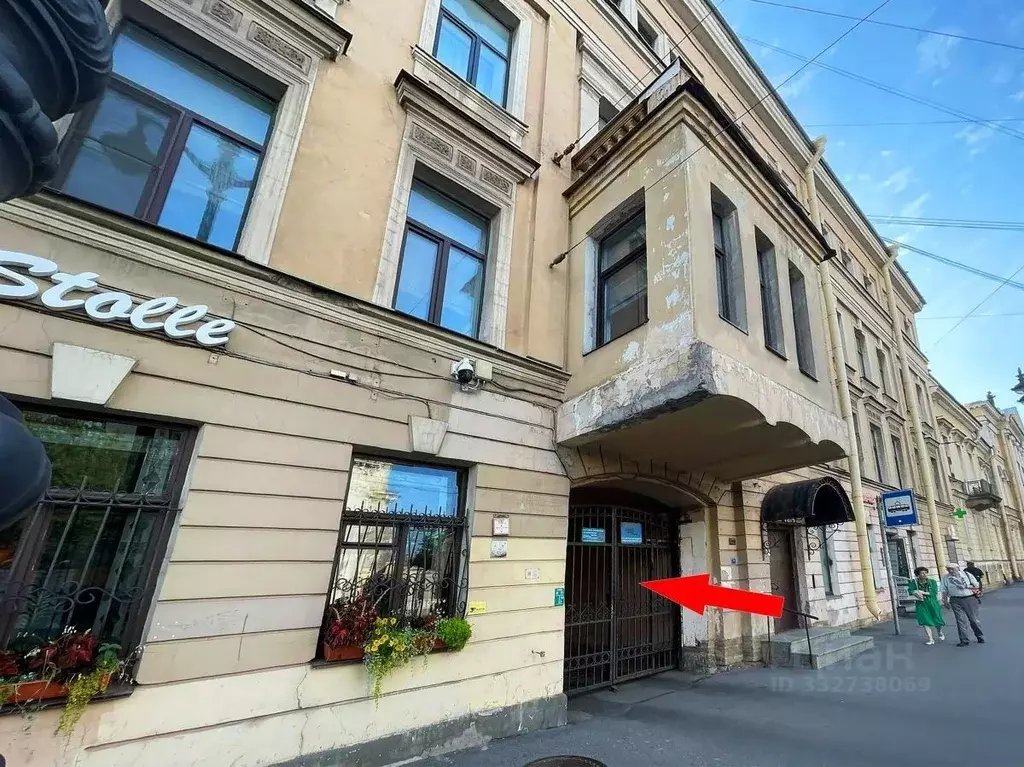 Помещение свободного назначения в Санкт-Петербург 1-я Васильевского ... - Фото 2