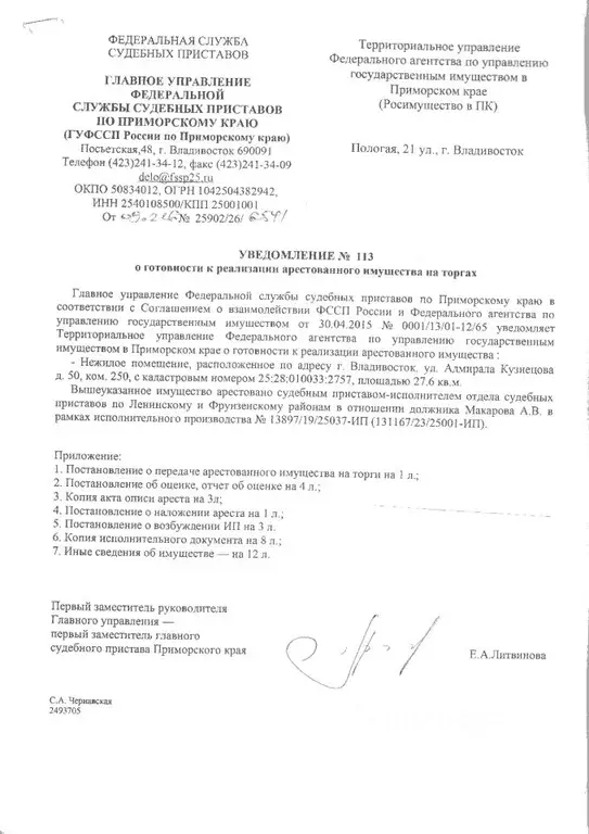 Помещение свободного назначения в Приморский край, Владивосток ул. ... - Фото 1