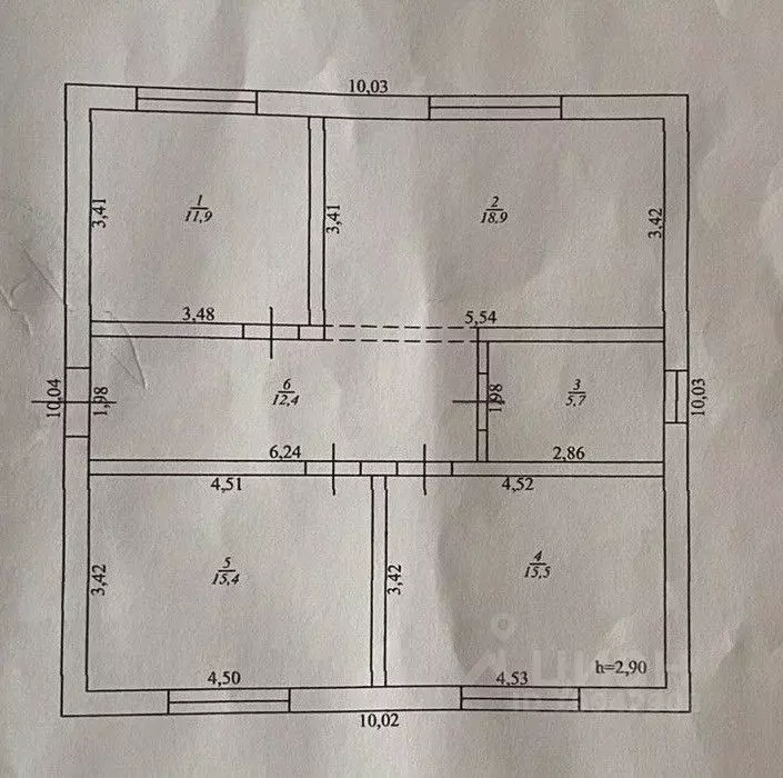 Дом в Краснодарский край, Темрюк А-289, 130-й км (100 м) - Фото 1