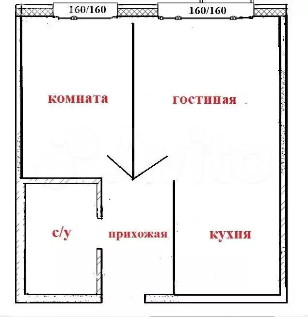 1-комнатная квартира: Обнинск, проспект Маркса, 39 (40.4 м) - Фото 0