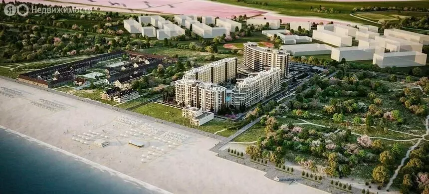 Квартира-студия: Саки, комплекс апартаментов Тамерун (37.1 м) - Фото 1