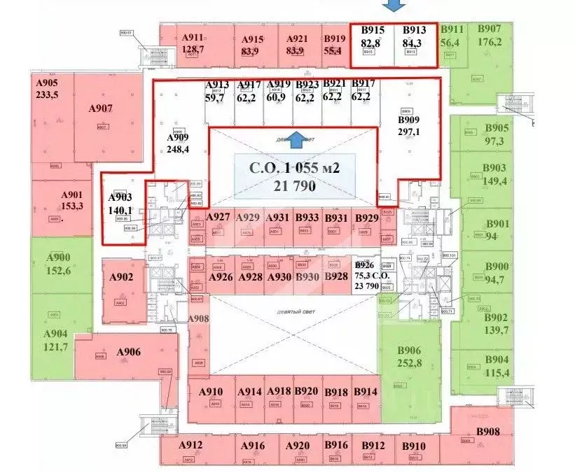 Помещение свободного назначения в Москва ул. Горбунова, 2С3 (1055 м) - Фото 2