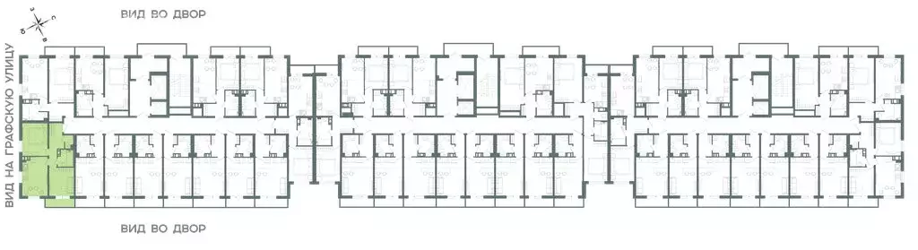 2-комнатная квартира: Мурино, Графская улица, 6к1 (42.5 м) - Фото 2