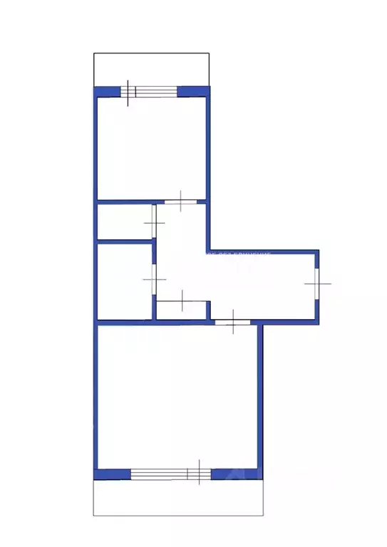 1-к кв. Кемеровская область, Кемерово Инициативная ул., 103А (32.0 м) - Фото 2