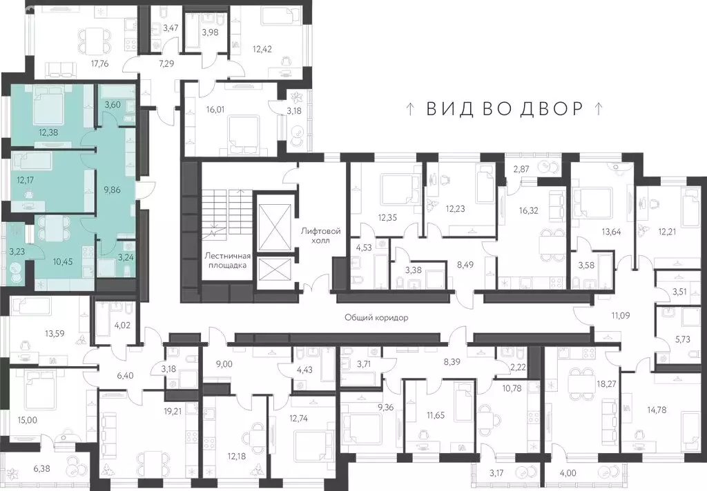 2-комнатная квартира: Екатеринбург, микрорайон Академический, ЖК ... - Фото 1