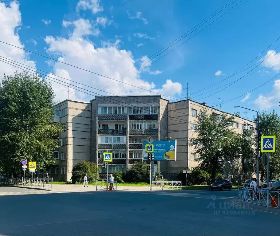 3-к кв. Коми, Сыктывкар ул. Куратова, 37 (59.1 м) - Фото 1