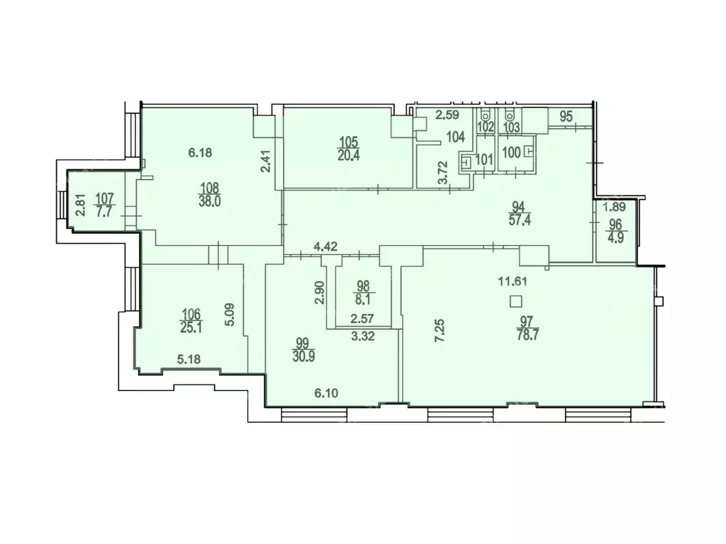 Офис в Москва ул. Бутырский Вал, 68/70С1 (289 м) - Фото 1