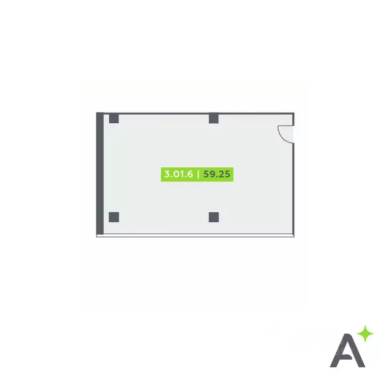 Офис в Санкт-Петербург Московский просп., 65Э (59 м) - Фото 1