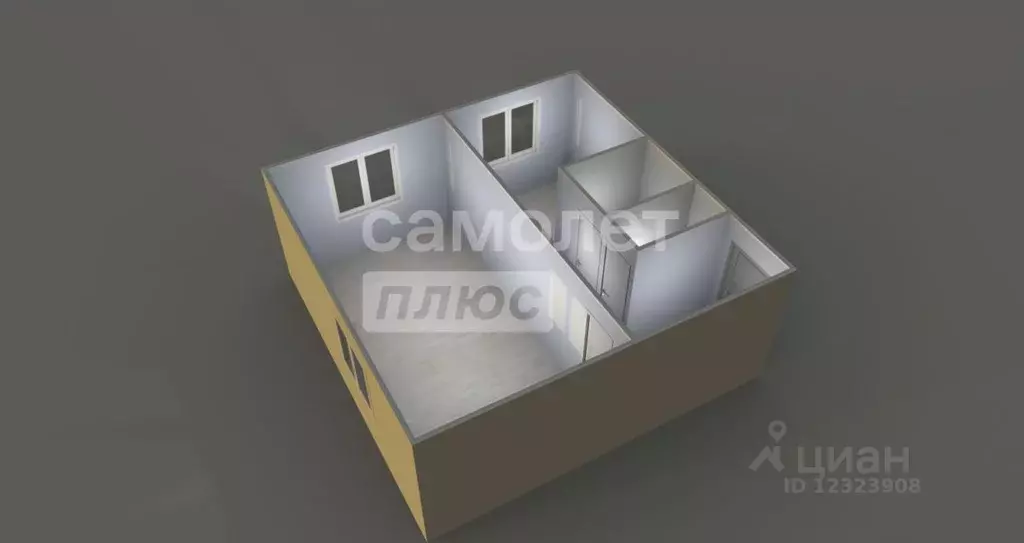 1-к кв. Московская область, Подольск Ленинградский проезд, 3 (32.8 м) - Фото 2