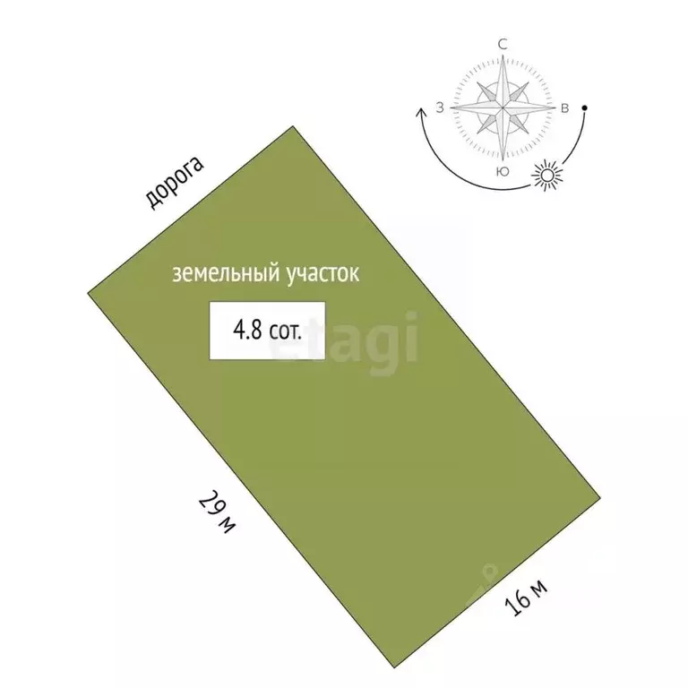Участок в Ростовская область, Ростов-на-Дону  (4.8 сот.) - Фото 0